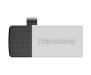 Флешка Transcend 32G On-The-Go Silver USB 2.0 (TS32GJF380S)