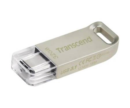 Флешка Transcend 32GB JetFlash 850 Silver USB 3.1 (TS32GJF850S)