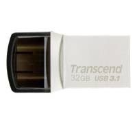 Флешка Transcend 32GB JetFlash 890S Silver USB 3.1 (TS32GJF890S)