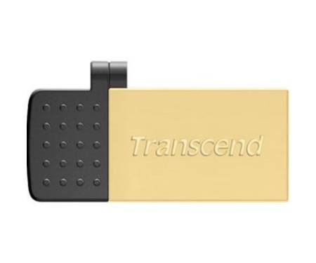 Флешка Transcend 8GB On-The-Go Gold USB 2.0 (TS8GJF380G)