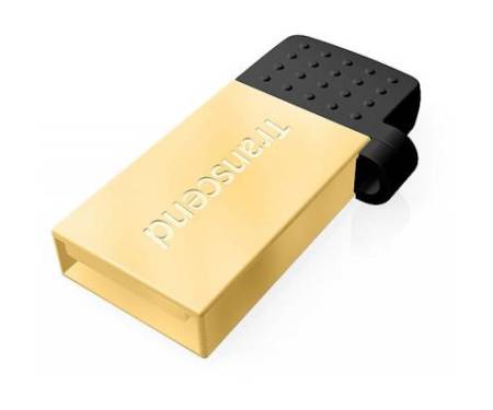 Флешка Transcend 8GB On-The-Go Gold USB 2.0 (TS8GJF380G)