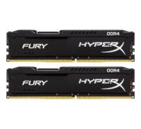 Модуль DDR4 8GB (2x4GB) 2400 MHz Fury Black Kingston (HX424C15FBK2/8)