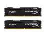 Модуль DDR4 32GB (2x16GB) 2400 MHz HyperX FURY Black Kingston (HX424C15FBK2/32)