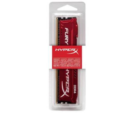Модуль DDR4 8GB 2400 MHz HyperX Fury RED Kingston (HX424C15FR2/8)