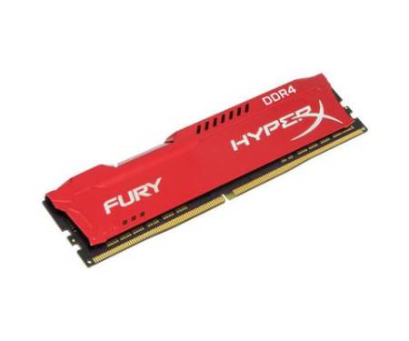 Модуль DDR4 8GB 2666 MHz HyperX Fury Red Kingston (HX426C16FR2/8)