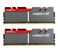 Модуль DDR4 16GB (2x8GB) 3200 MHz Trident Z Silver H/ Red G.Skill (F4-3200C16D-16GTZB)