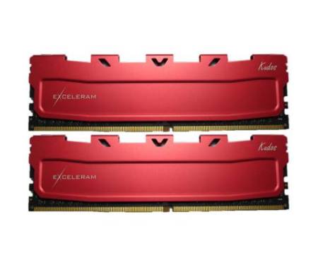 Модуль DDR4 16GB (2x8GB) 3000 MHz Red Kudos eXceleram (EKRED4163016AD)