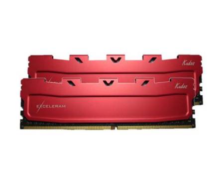 Модуль DDR4 16GB (2x8GB) 3000 MHz Red Kudos eXceleram (EKRED4163016AD)