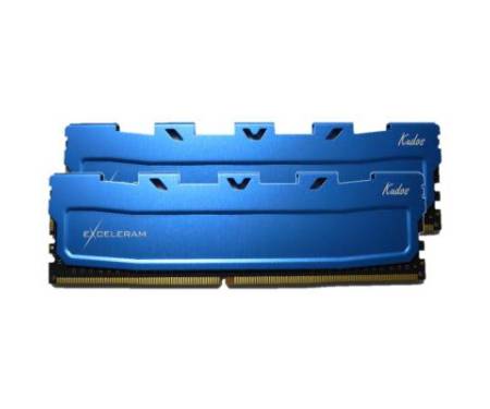 Модуль DDR4 16GB (2x8GB) 2133 MHz Blue Kudos eXceleram (EKBLUE4162115AD)