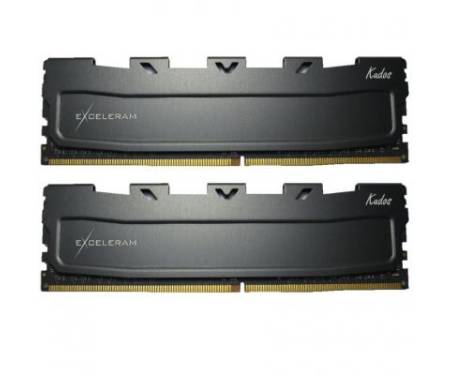 Модуль DDR3L 16GB (2x8GB) 1600 MHz Black Kudos eXceleram (EKBLACK3161611LAD)