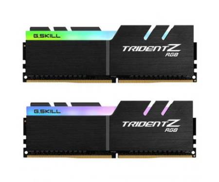 Модуль DDR4 32GB (2x16GB) 3600 MHz Trident Z RGB G.Skill (F4-3600C17D-32GTZR)