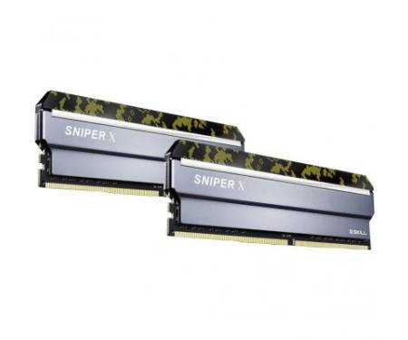 Модуль DDR4 16GB (2x8GB) 3000 MHz Sniper X G.Skill (F4-3000C16D-16GSXKB)