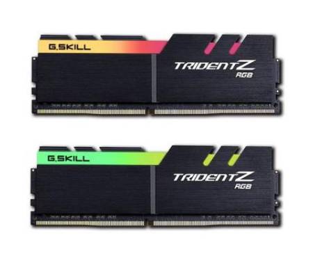 Модуль DDR4 16GB (2x8GB) 3600 MHz Trident Z RGB G.Skill (F4-3600C16D-16GTZR)