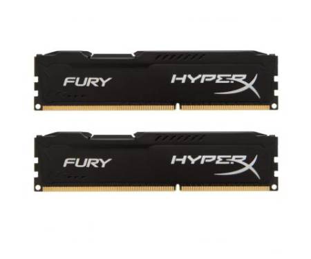 Модуль DDR4 32GB (2x16GB) 3200 MHz HyperX FURY Black Kingston (HX432C18FBK2/32)