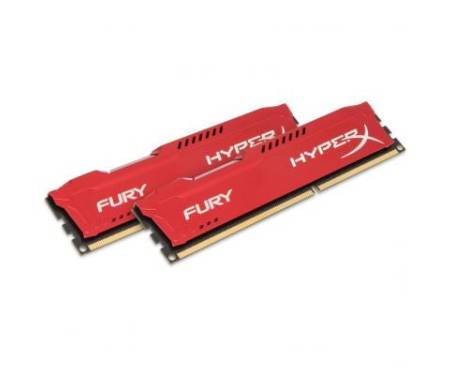 Модуль DDR4 32GB (2x16GB) 3200 MHz HyperX FURY Red Kingston (HX432C18FRK2/32)