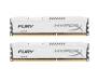 Модуль DDR4 32GB (2x16GB) 3200 MHz HyperX FURY White Kingston (HX432C18FWK2/32)