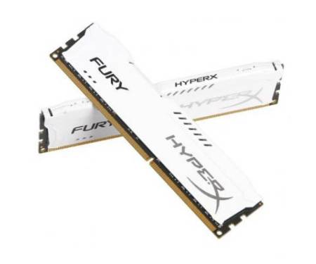 Модуль DDR4 32GB (2x16GB) 3200 MHz HyperX FURY White Kingston (HX432C18FWK2/32)
