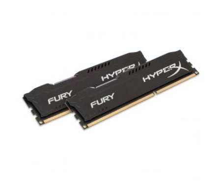 Модуль DDR4 16GB (2x8GB) 2933 MHz HyperX FURY Black Kingston (HX429C17FB2K2/16)