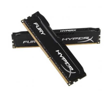 Модуль DDR4 16GB (2x8GB) 2933 MHz HyperX FURY Black Kingston (HX429C17FB2K2/16)