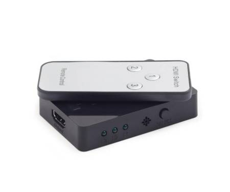 Коммутатор видео Cablexpert HDMI v. 1.4 (3 вх, 1 вых) (DSW-HDMI-34)