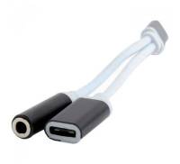 Кабель мультимедийный Type-C to Jack 3.5mm female Cablexpert (CCA-UC3.5F-02)