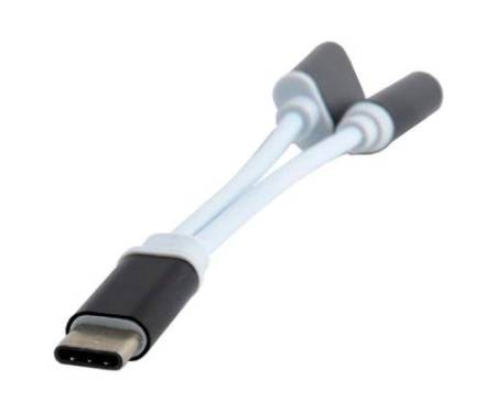 Кабель мультимедийный Type-C to Jack 3.5mm female Cablexpert (CCA-UC3.5F-02)