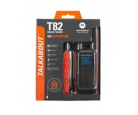 Портативная рация Motorola TALKABOUT T82 TWIN and CHRG Black (5031753007232)
