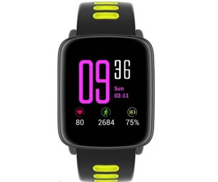 Смарт-часы Nomi W20 Black-Yellow