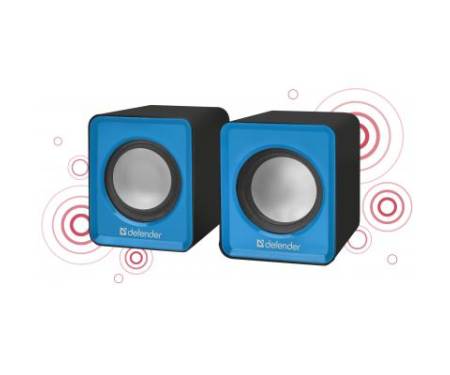 Акустическая система Defender SPK 22 2х2,5W USB blue (65501)
