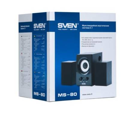 Акустическая система Sven MS-80 black