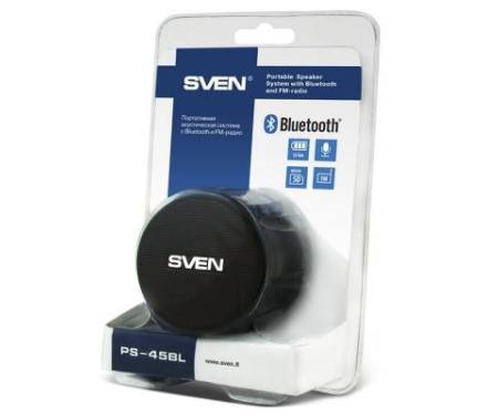 Акустическая система Sven PS-45BL, black