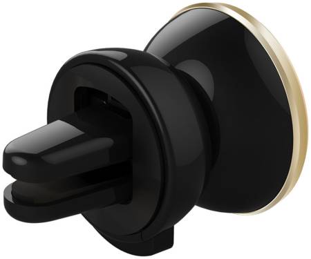 Автодержатель Baseus 360-degree Rotation Magnetic Car Air Vent Mount Holder Luxury Gold