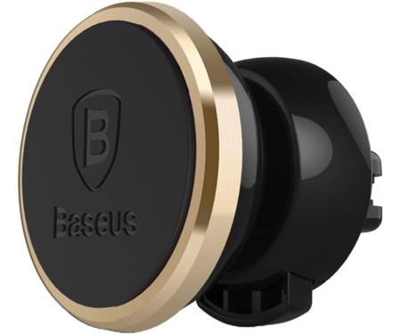 Автодержатель Baseus 360-degree Rotation Magnetic Car Air Vent Mount Holder Luxury Gold