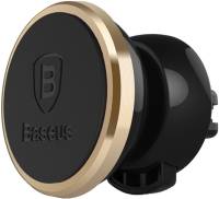 Автодержатель Baseus 360-degree Rotation Magnetic Car Air Vent Mount Holder Luxury Gold