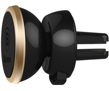 Автодержатель Baseus 360-degree Rotation Magnetic Car Air Vent Mount Holder Luxury Gold