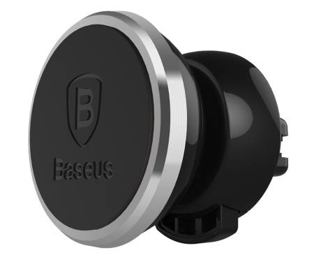 Автодержатель Baseus 360-degree Rotation Magnetic Car Air Vent Mount Holder Silver