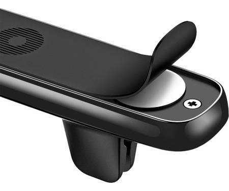 Автодержатель Baseus Double clip Vehicle Mount (Horizontal type) Black