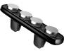 Автодержатель Baseus Double clip Vehicle Mount (Horizontal type) Black
