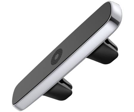 Автодержатель Baseus Double clip Vehicle Mount (Horizontal type) Silver