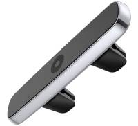 Автодержатель Baseus Double clip Vehicle Mount (Horizontal type) Silver