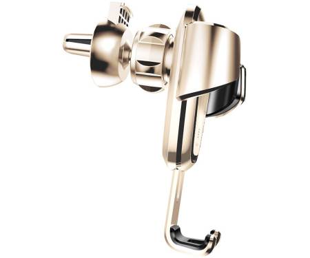 Автодержатель Baseus Gravity Car Mount (Metal type) Gold