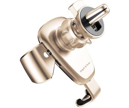 Автодержатель Baseus Gravity Car Mount (Metal type) Gold