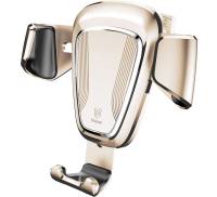 Автодержатель Baseus Gravity Car Mount (Metal type) Gold