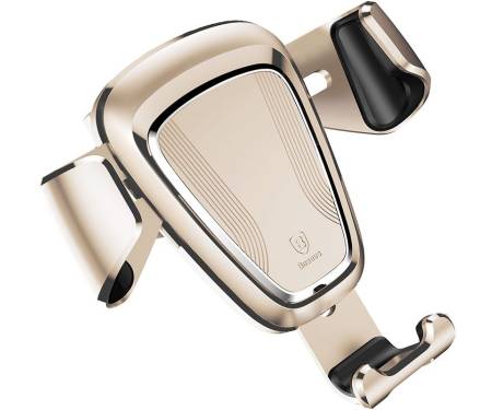 Автодержатель Baseus Gravity Car Mount (Metal type) Gold