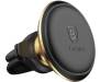 Автодержатель Baseus Magnetic Air Vent Car Mount Holder with cable clip Gold