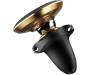Автодержатель Baseus Magnetic Air Vent Car Mount Holder with cable clip Gold
