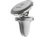 Автодержатель Baseus Magnetic Air Vent Car Mount Holder with cable clip Silver