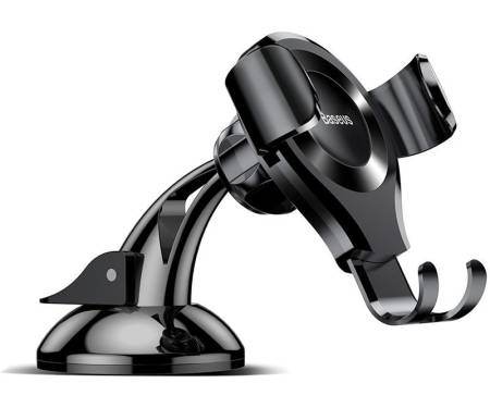 Автодержатель Baseus Osculum Type Gravity Car Mount Black