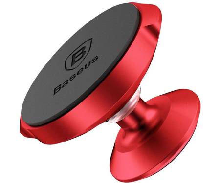 Автодержатель Baseus Small Ears Series Magnetic Bracket (Vertical type) Red