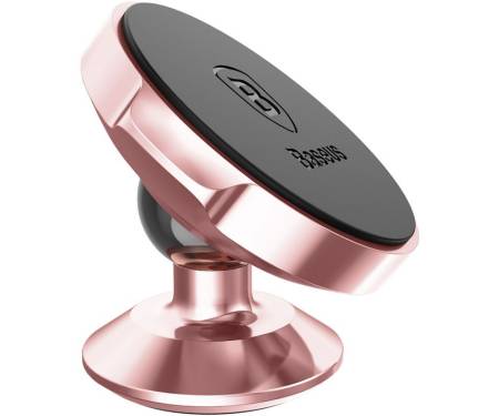 Автодержатель Baseus Small Ears Series Magnetic Bracket (Vertical type) Rose Gold